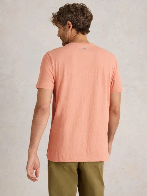 T-Shirt mit Bergmotiv - Pink Pr - XS Bild 4