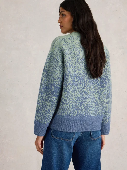 Pullover Ombre - Blue Mlt - 52 Bild 4