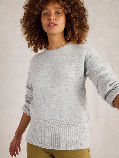 Pullover Sophia - Grey Marl - 44 Bild 3