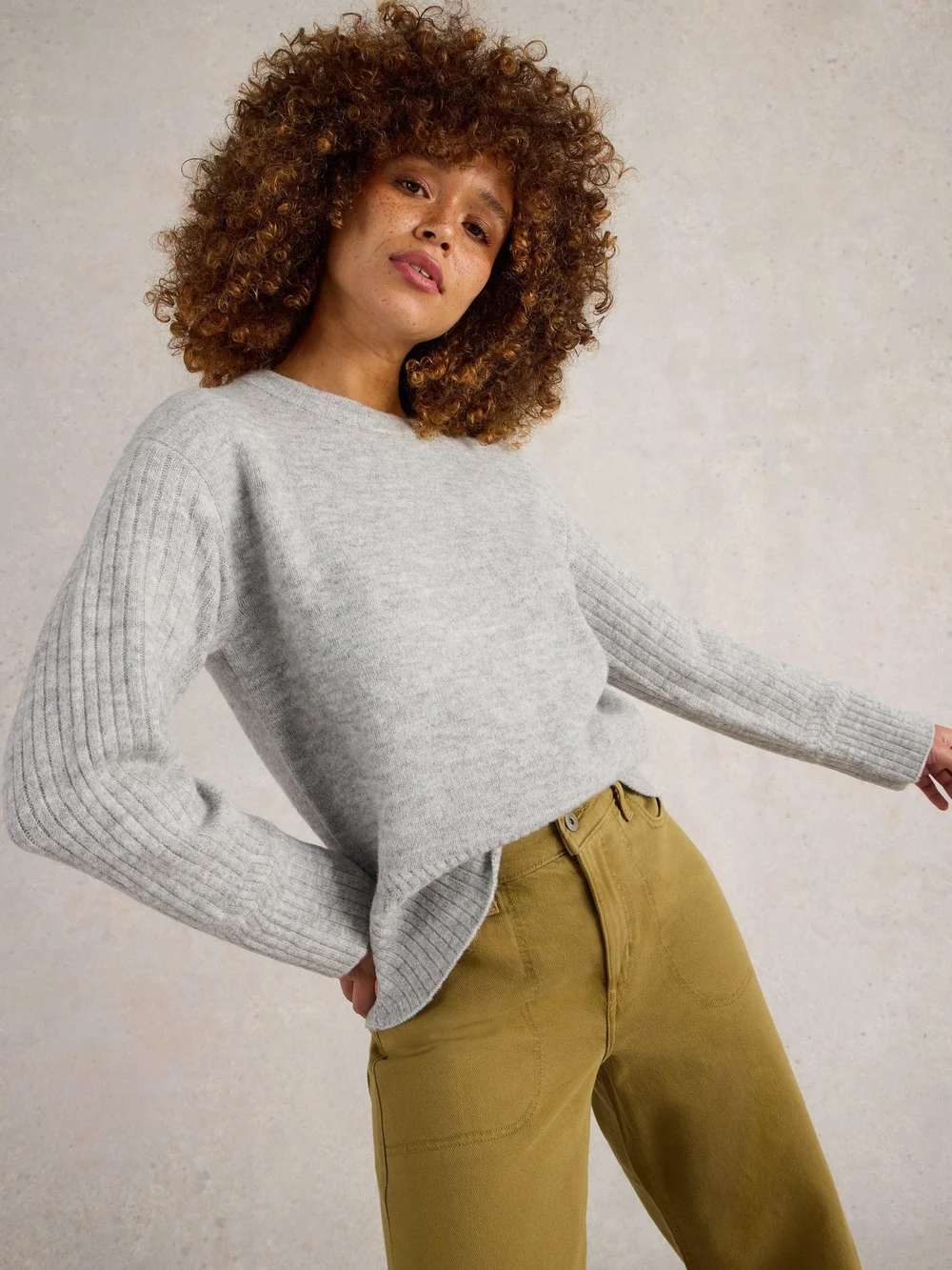 Pullover Sophia - Grey Marl - 52 Bild 1