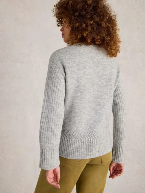 Pullover Sophia - Grey Marl - 52 Bild 4