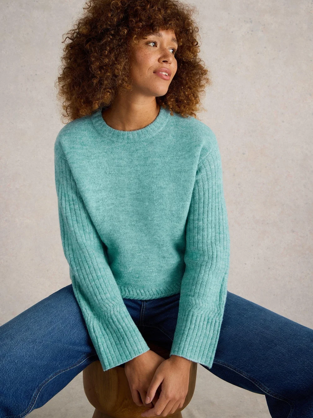 Pullover Sophia - Mid Blue - 52 Bild 1