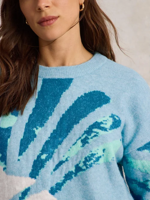 Pullover Louisa - Blue Mlt - 50 Bild 3
