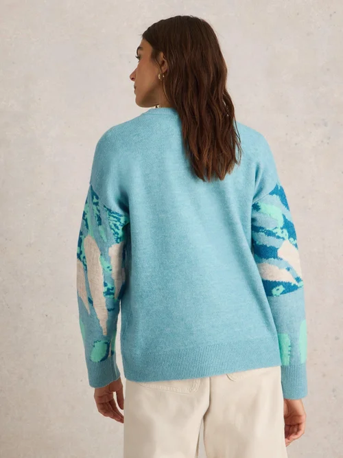 Pullover Louisa - Blue Mlt - 50 Bild 4