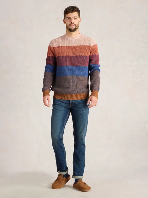 Pullover mit Colour-Block-Design - Pink Mlt - M Bild 2