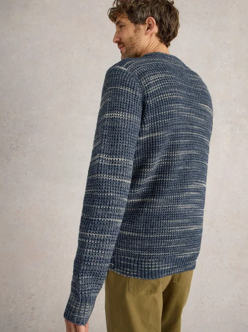Spacedye-Pullover Combe - Blue Mlt - XXL Bild 4