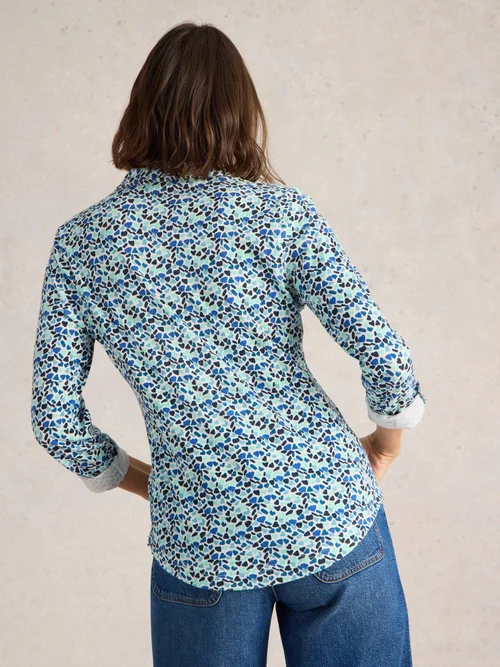 Jerseybluse Annie - Blue Mlt - 52/R Bild 4