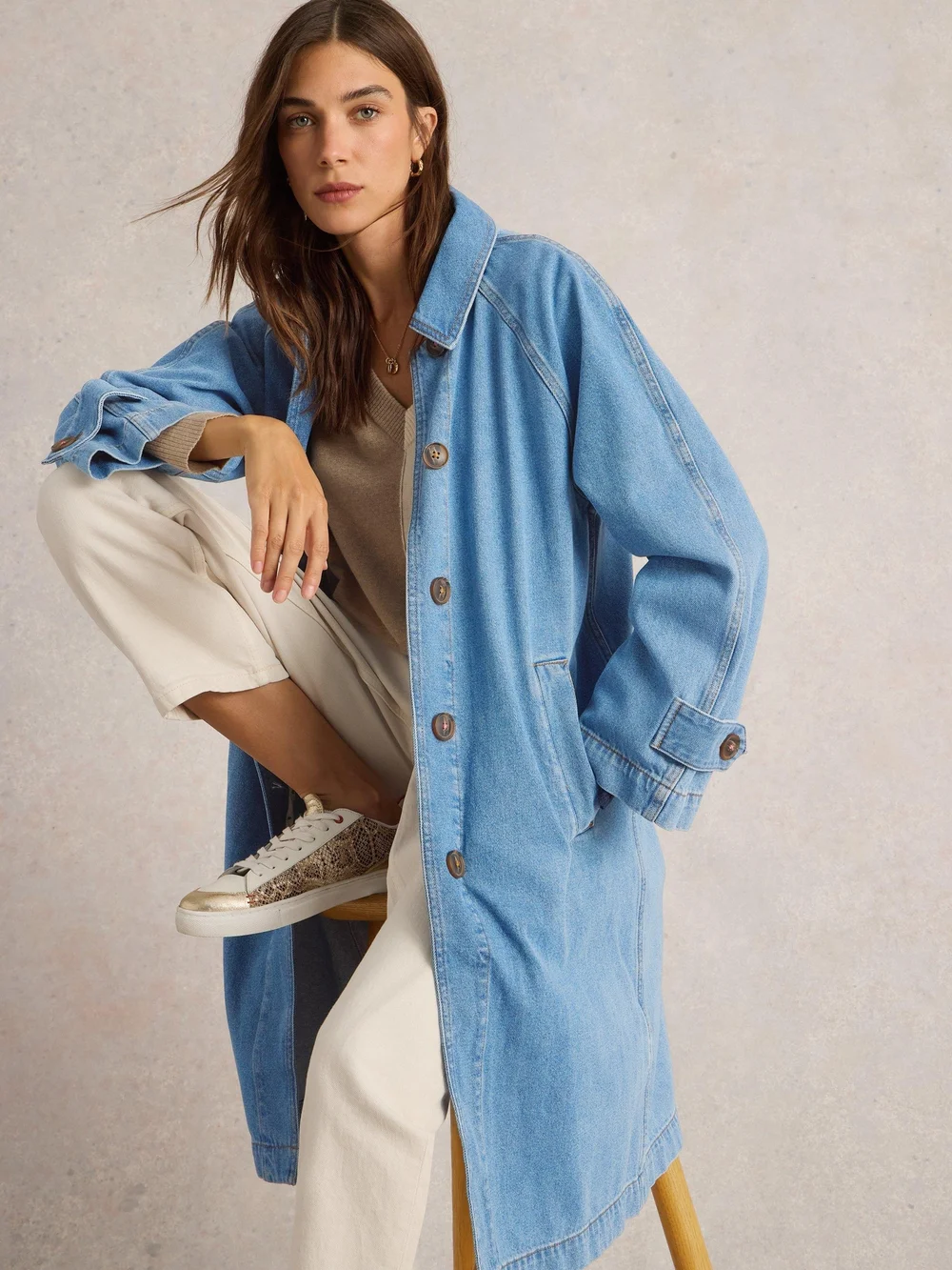 Jeansmantel Oakleigh - Mid Denim - 52/R Bild 1
