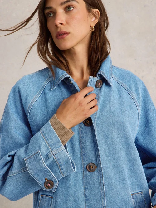 Jeansmantel Oakleigh - Mid Denim - 52/R Bild 3
