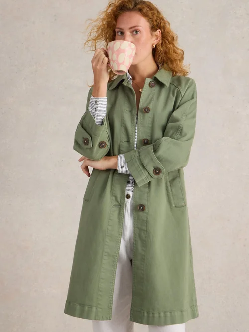 Jeansmantel Oakleigh - Mid Green - 52/R Bild 1