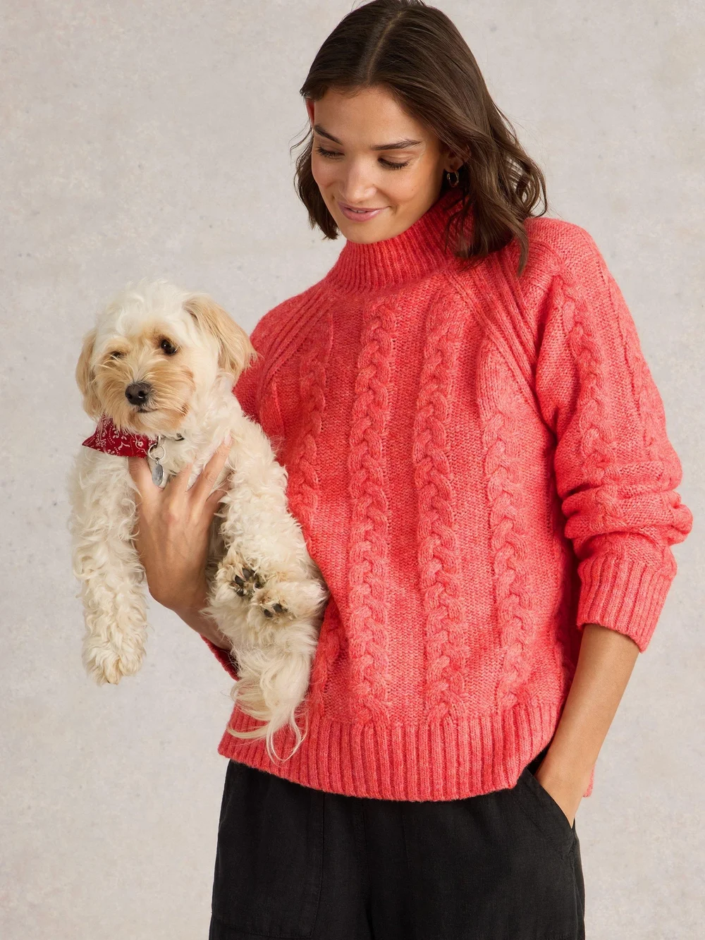 Pullover Cleo - Mid Coral - 48 Bild 1
