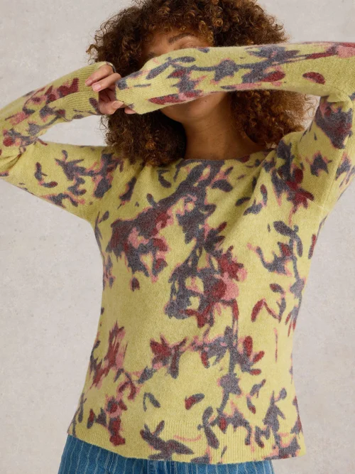 Pullover Jodie - Yellow Pr - 52 Bild 3