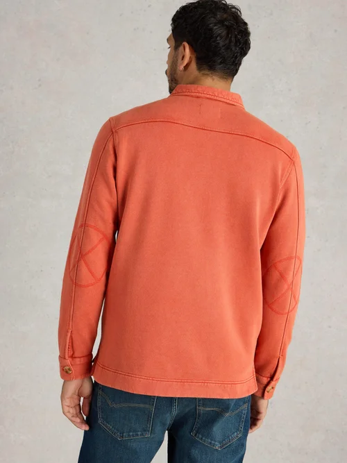 Longsleeve Polohemd Brampton - Dk Orange - S Bild 4