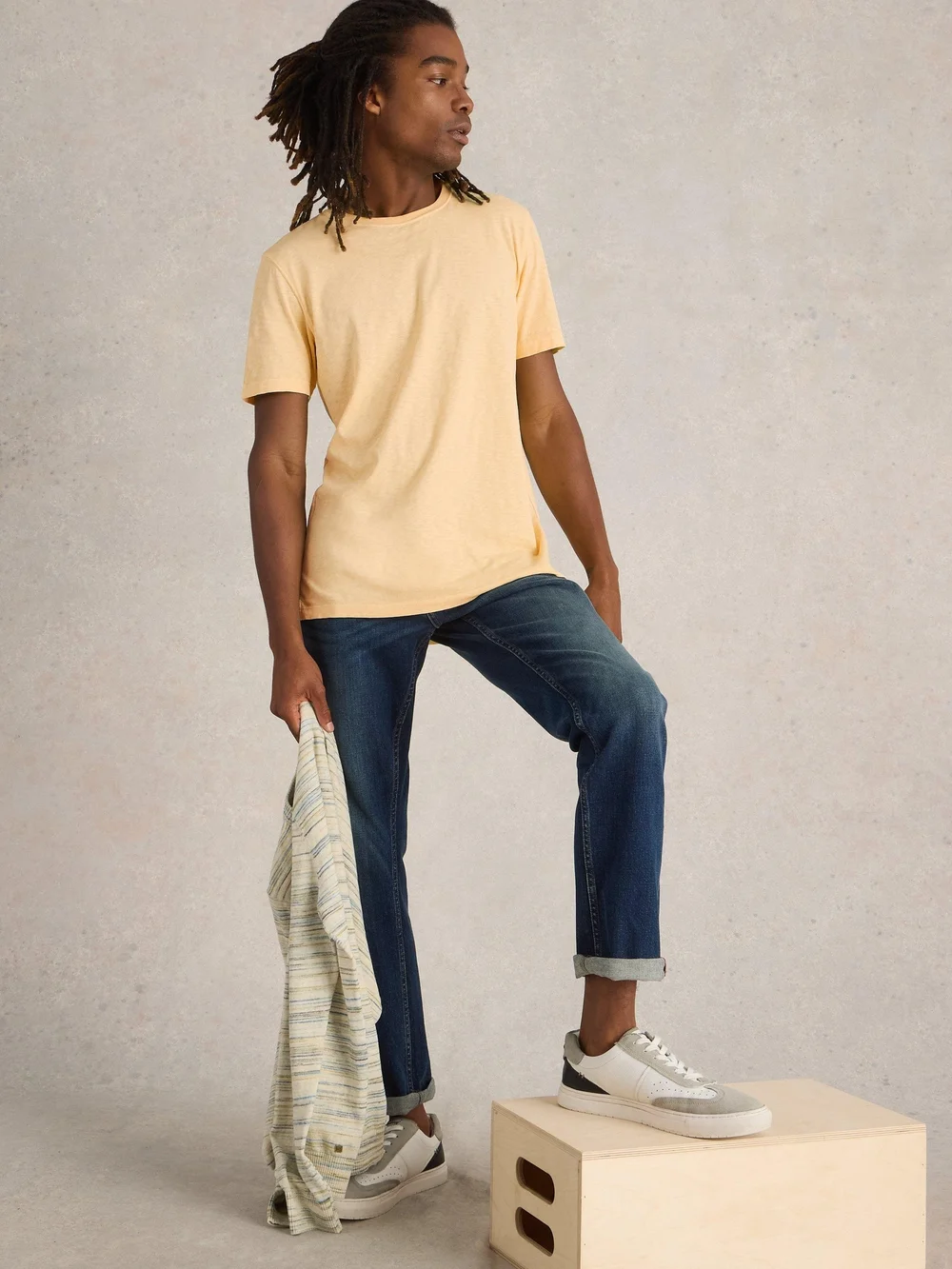 T-Shirt Abersoch - Lgt Yellow - S Bild 1