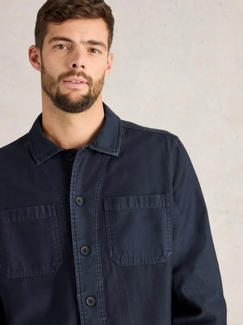 Baumwolljacke Finch - Dark Navy - S Bild 3