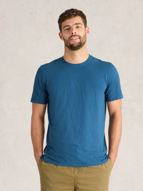 T-Shirt Abersoch - Indigo Ble - XXL Bild 3