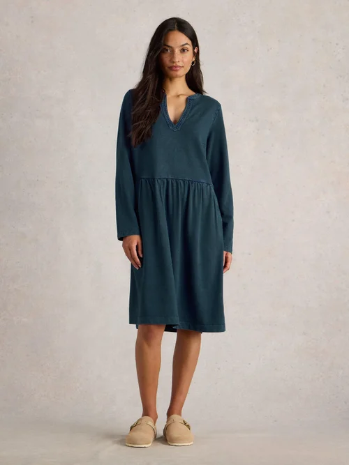 Jerseykleid Thea - Mid Denim - 48/R Bild 2