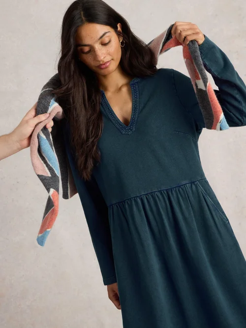 Jerseykleid Thea - Mid Denim - 48/R Bild 1