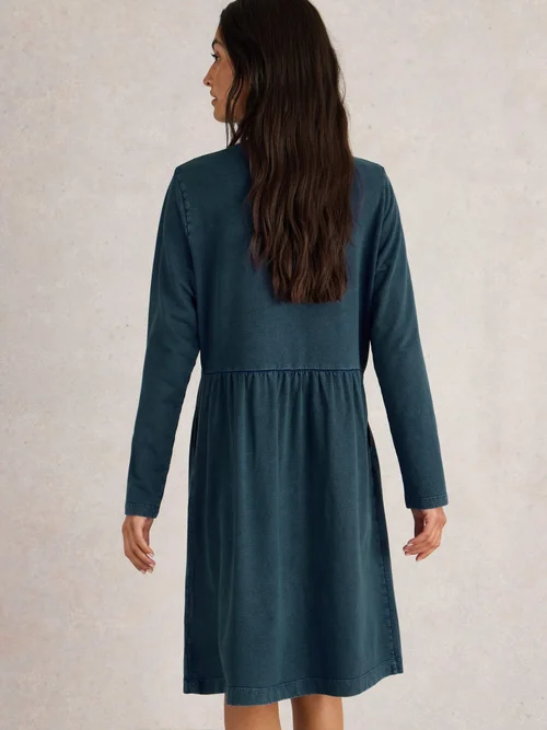 Jerseykleid Thea - Mid Denim - 48/R Bild 4