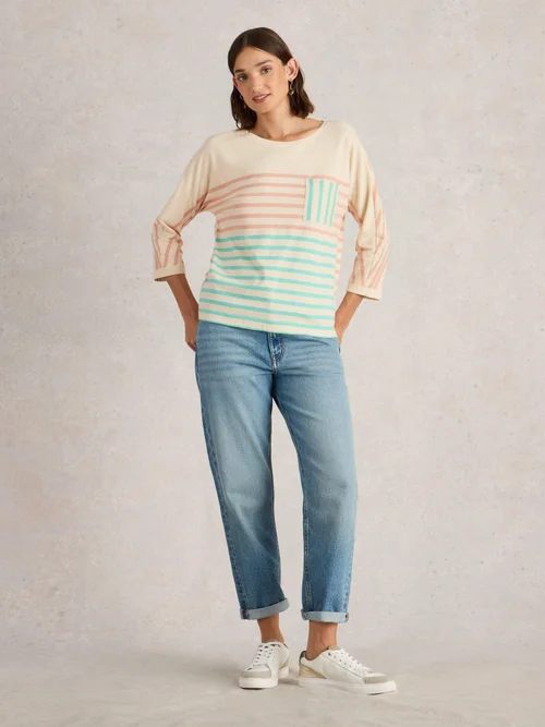 Dolman Top Demi - Nat Mlt - 44 Bild 2