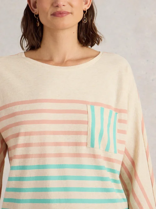 Dolman Top Demi - Nat Mlt - 44 Bild 3