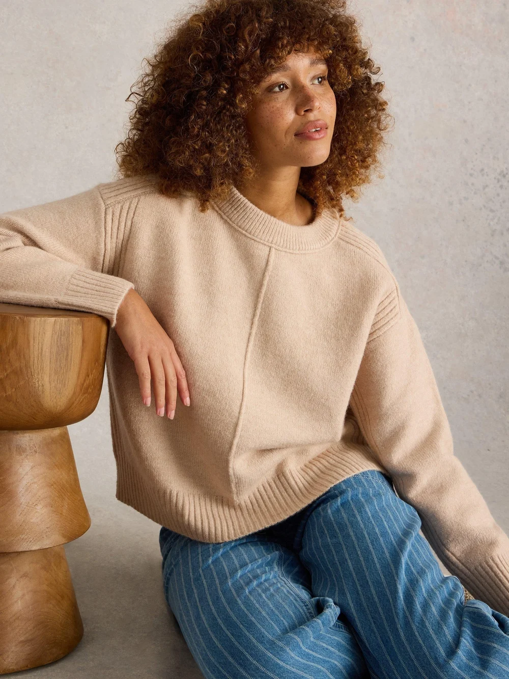 Pullover Lovely - Lgt Nat - 52 Bild 1