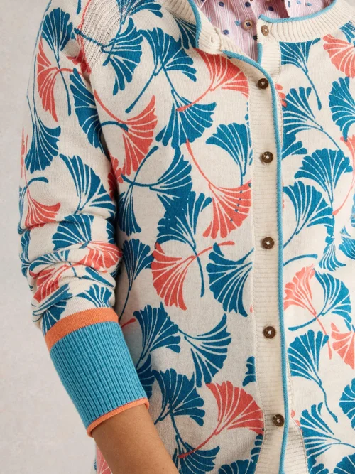 Bedruckte Strickjacke Lulu - Nat Pr - 34 Bild 3