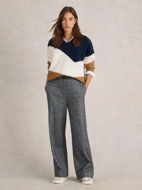 Pullover Cerie Colour-Block - Nat Mlt - 46 Bild 2