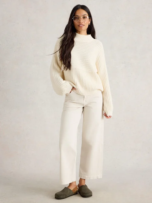 Pullover Marley aus Bio-Baumwolle - Pale Ivory - 44 Bild 2