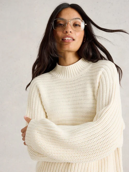 Pullover Marley aus Bio-Baumwolle - Pale Ivory - 44 Bild 3