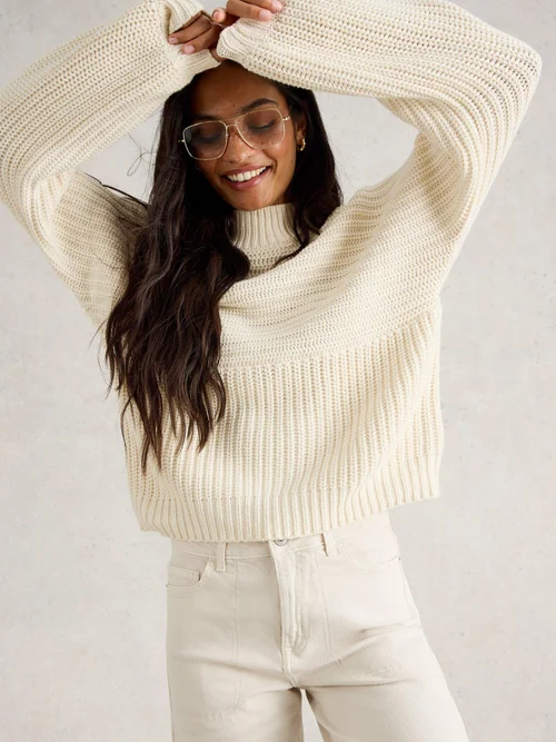 Pullover Marley aus Bio-Baumwolle - Pale Ivory - 44 Bild 1