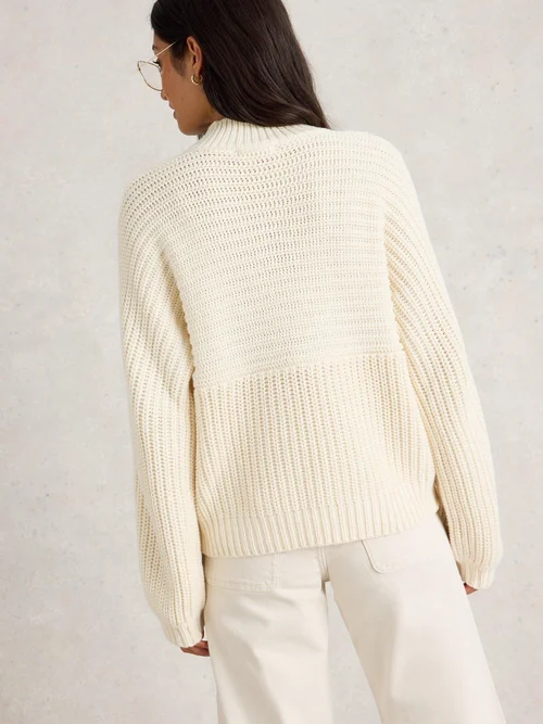 Pullover Marley aus Bio-Baumwolle - Pale Ivory - 44 Bild 4