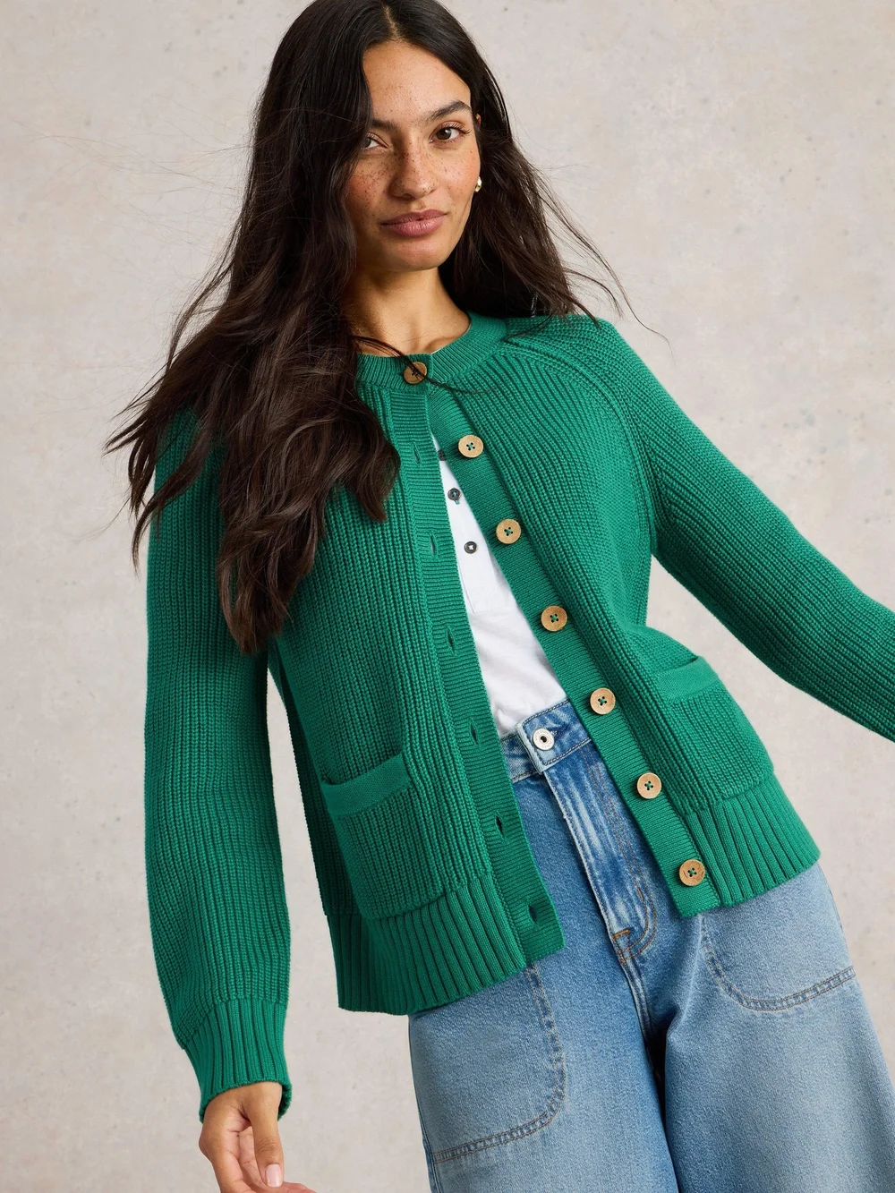 Strickjacke Bailey - Brt Green - 52 Bild 1