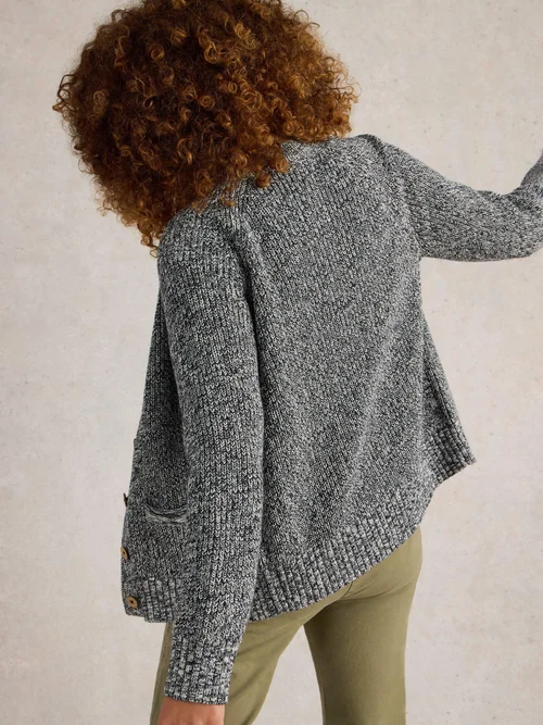 Strickjacke Bailey - Navy Multi - 52 Bild 4