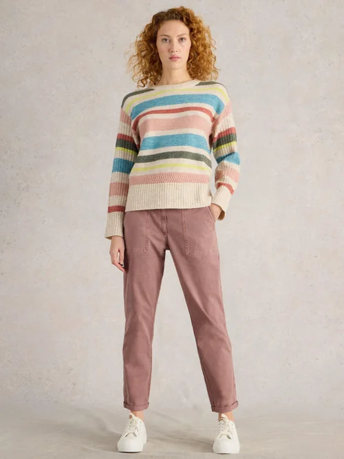 Chinohose Twister - Dus Pink - 44/R Bild 2