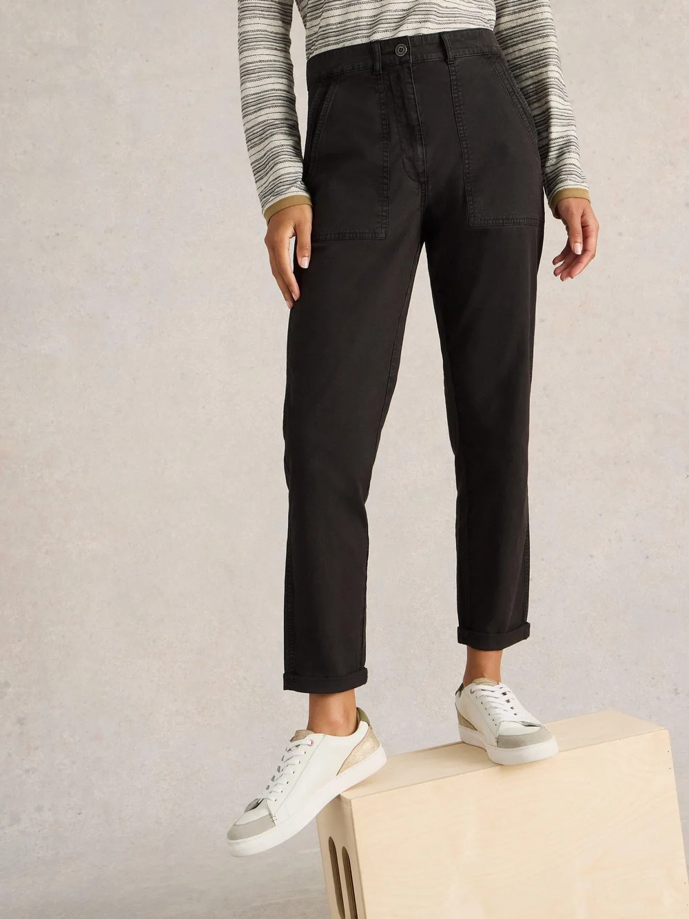 Chinohose Twister - Pure Blk - 52/R Bild 1