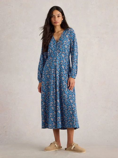 Jerseykleid Megan - Blue Mlt - 42/R Bild 2