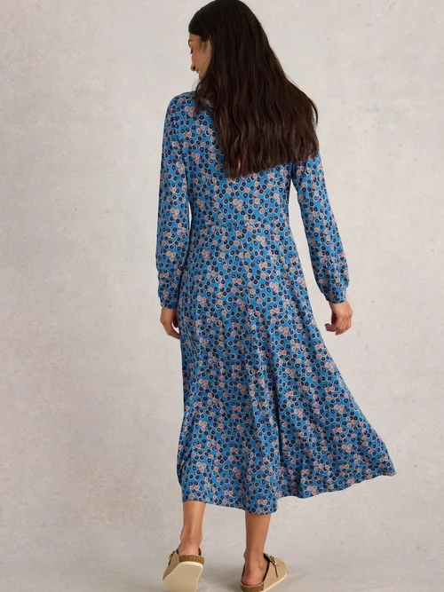 Jerseykleid Megan - Blue Mlt - 42/R Bild 4
