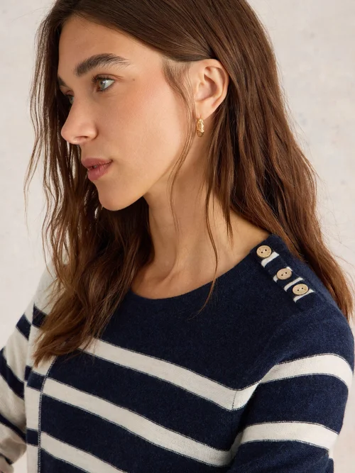 Pullover Emma - Navy Multi - 52 Bild 1