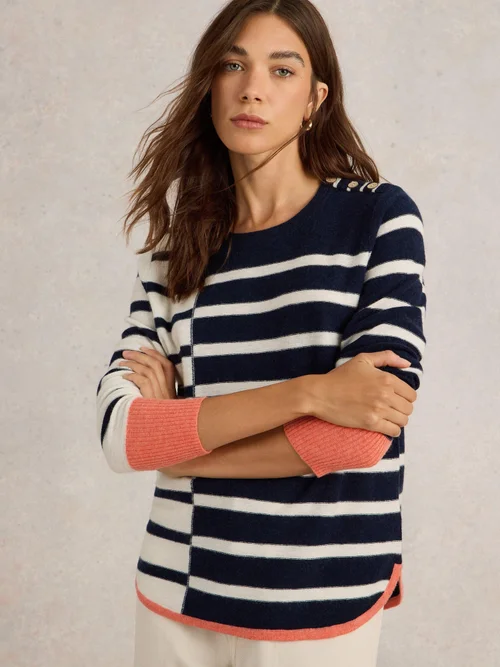 Pullover Emma - Navy Multi - 52 Bild 3