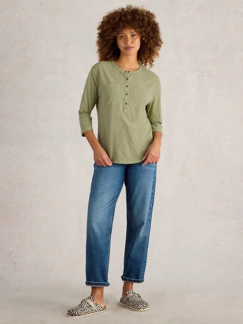 Langarmshirt Beth mit 3/4-Ärmeln - Dus Green - 52 Bild 2
