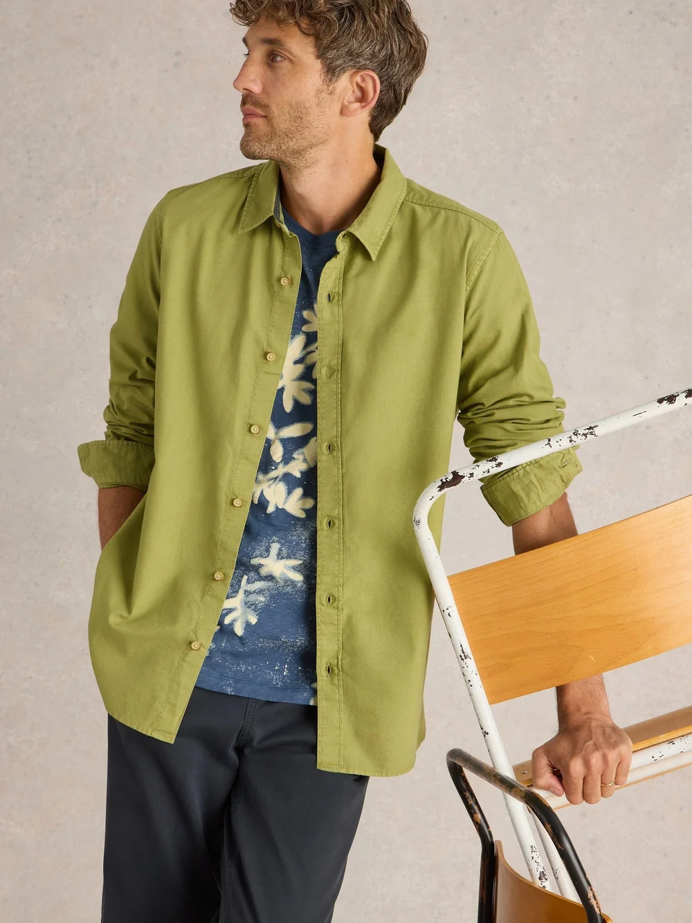 Oxfordhemd Bruton - Lgt Green - XXXL Bild 1