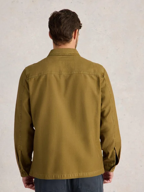 Baumwolljacke Finch - Khaki Grn - XXL Bild 4