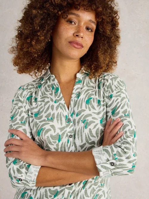 Jerseybluse Annie - Green Mlt - 52 Bild 3