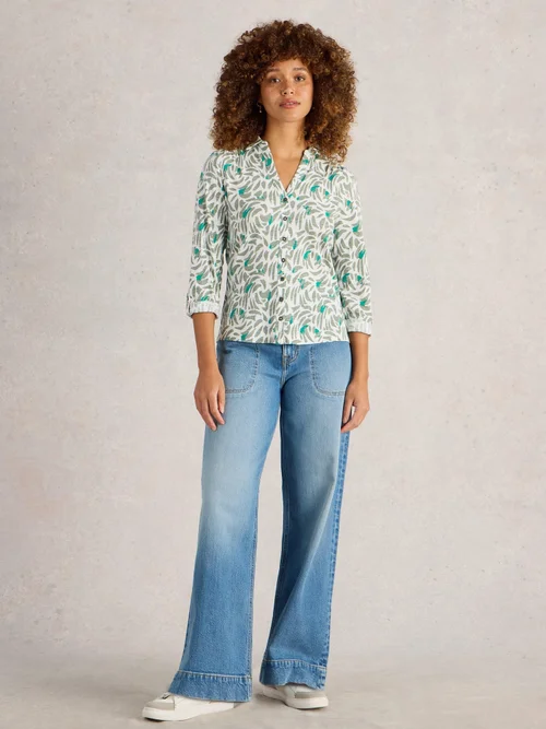 Jerseybluse Annie - Green Mlt - 52 Bild 2