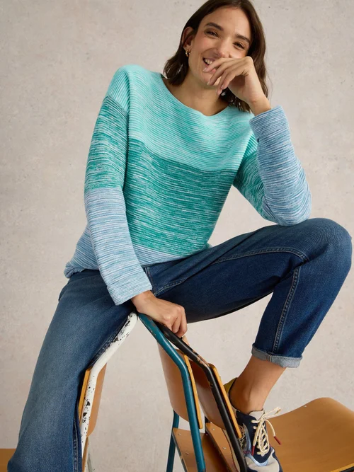 Pullover Jana - Blue Mlt - 44/R Bild 1