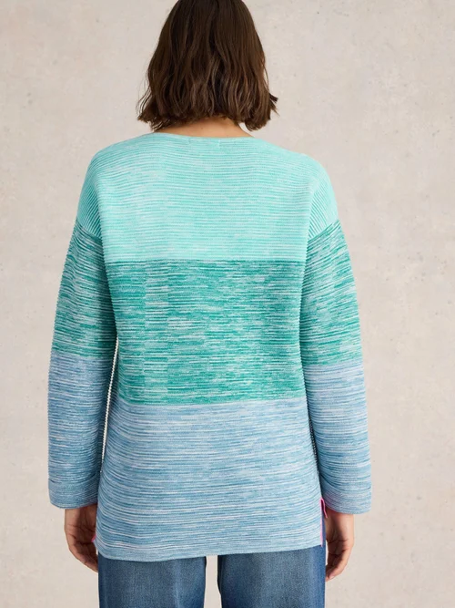 Pullover Jana - Blue Mlt - 52/R Bild 3