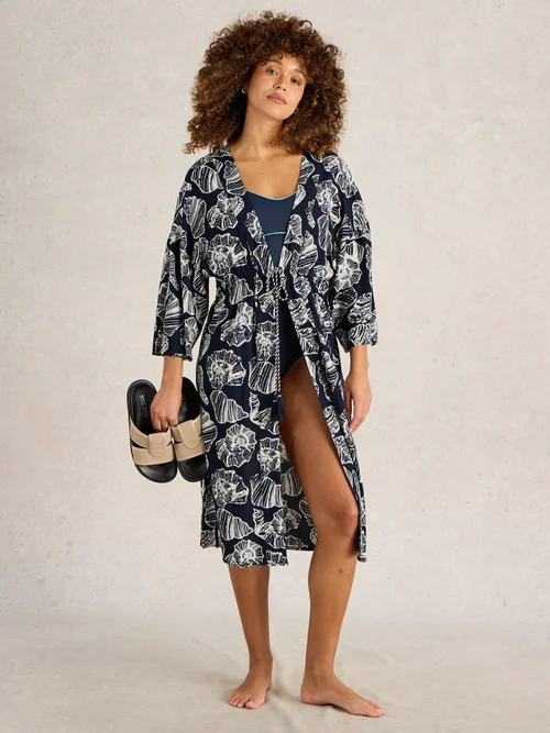 Kimono Sophie - Navy Multi - XS Bild 2