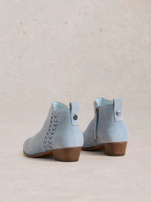 Stiefeletten Willow mit Flechteinsatz - Lgt Blue - 40 Bild 4