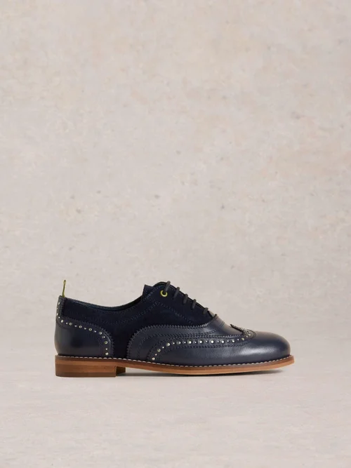 Schnürschuh Thistle mit Ziernieten - Dark Navy - 39.5 Bild 1